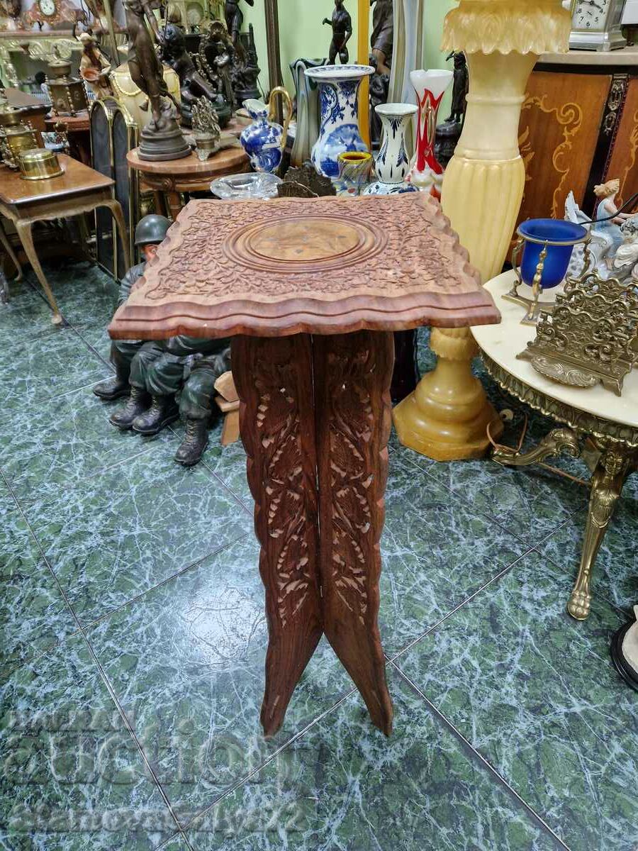 Unique antique teak coffee table