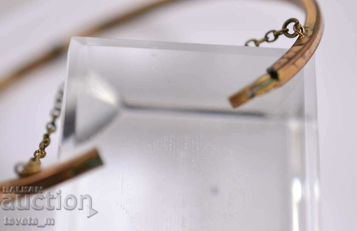 Antique Pearl, Amethyst and Gold Plated Bracelet, Beg. of the 20th century - 7