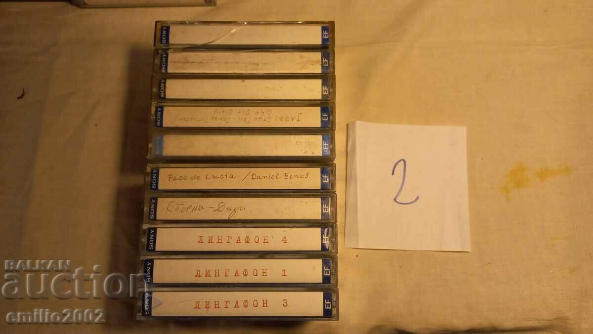 Audio cassettes 10pcs 02