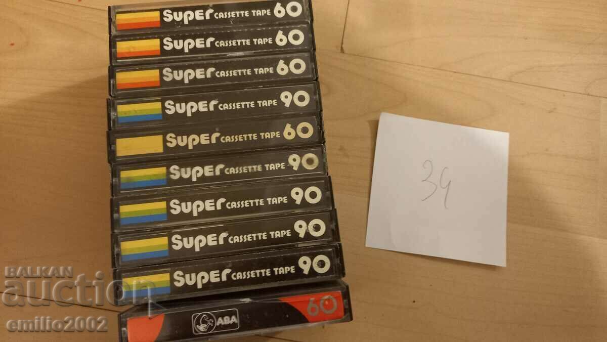 Аудио касети 10бр 34