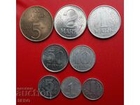 Germany-GDR-lot 8 coins