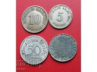 Germania-lot 4 monede