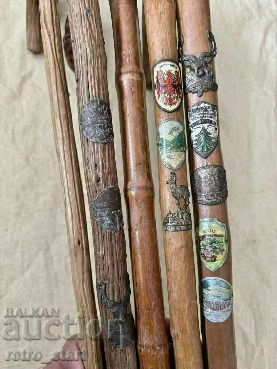 Walking sticks, pickel. Lot of 5 pieces with price 70.00 BGN | € 35.79