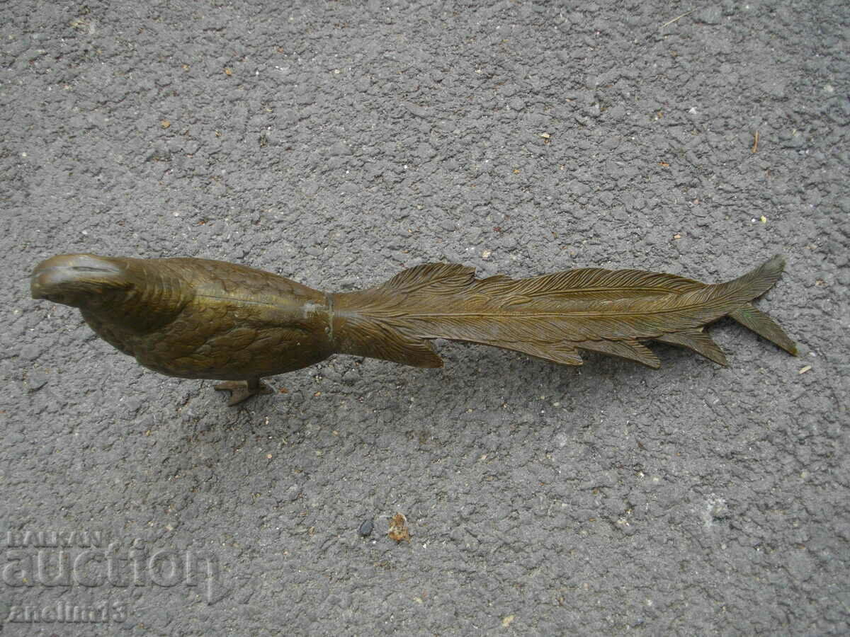 Auction  OLD BRONZE PHEASANT