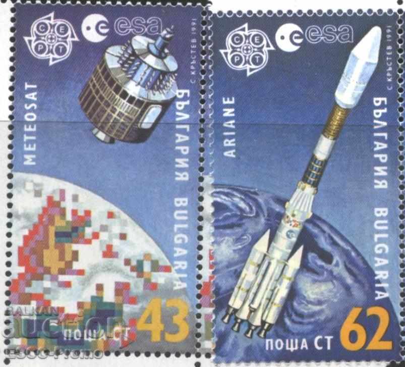Чисти марки Европа СЕПТ 1991 от България