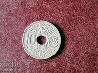 1941 10 centimes France Zinc