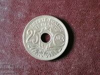 1939 25 centimes France excellent