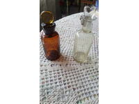 2 pcs. royal medicine, apothecary bottles