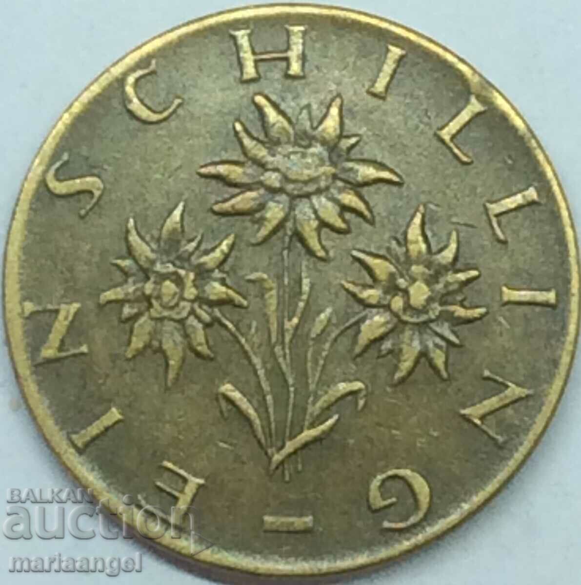 Austria 1 Shilling 1968