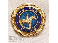 Значка за членове на Pony Club. Великобритания