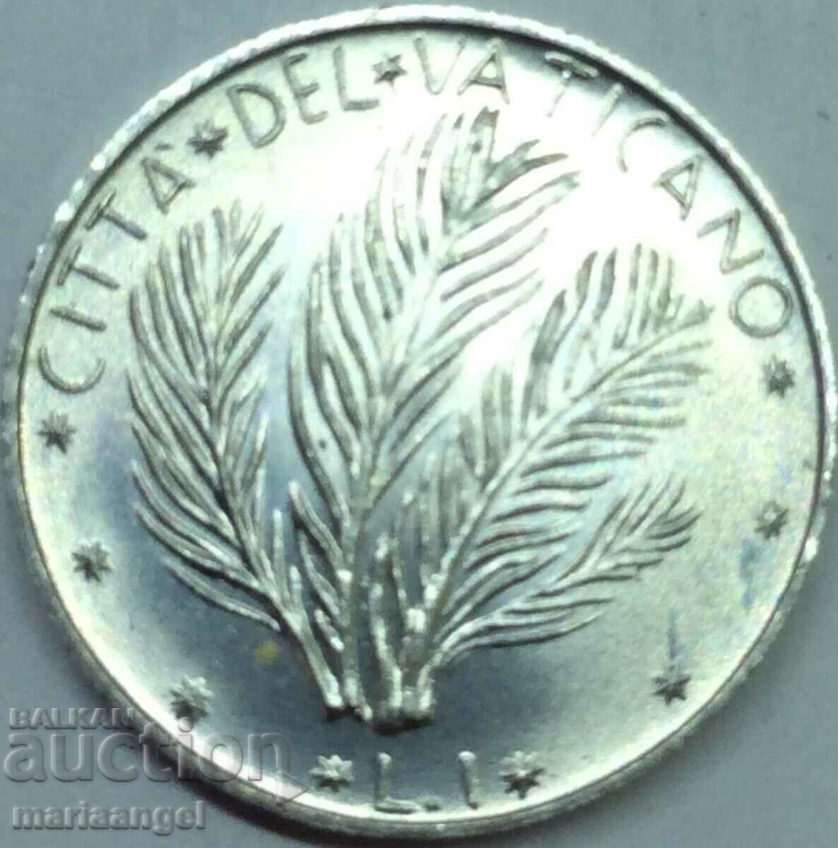 1 Lira 1970 Vatican
