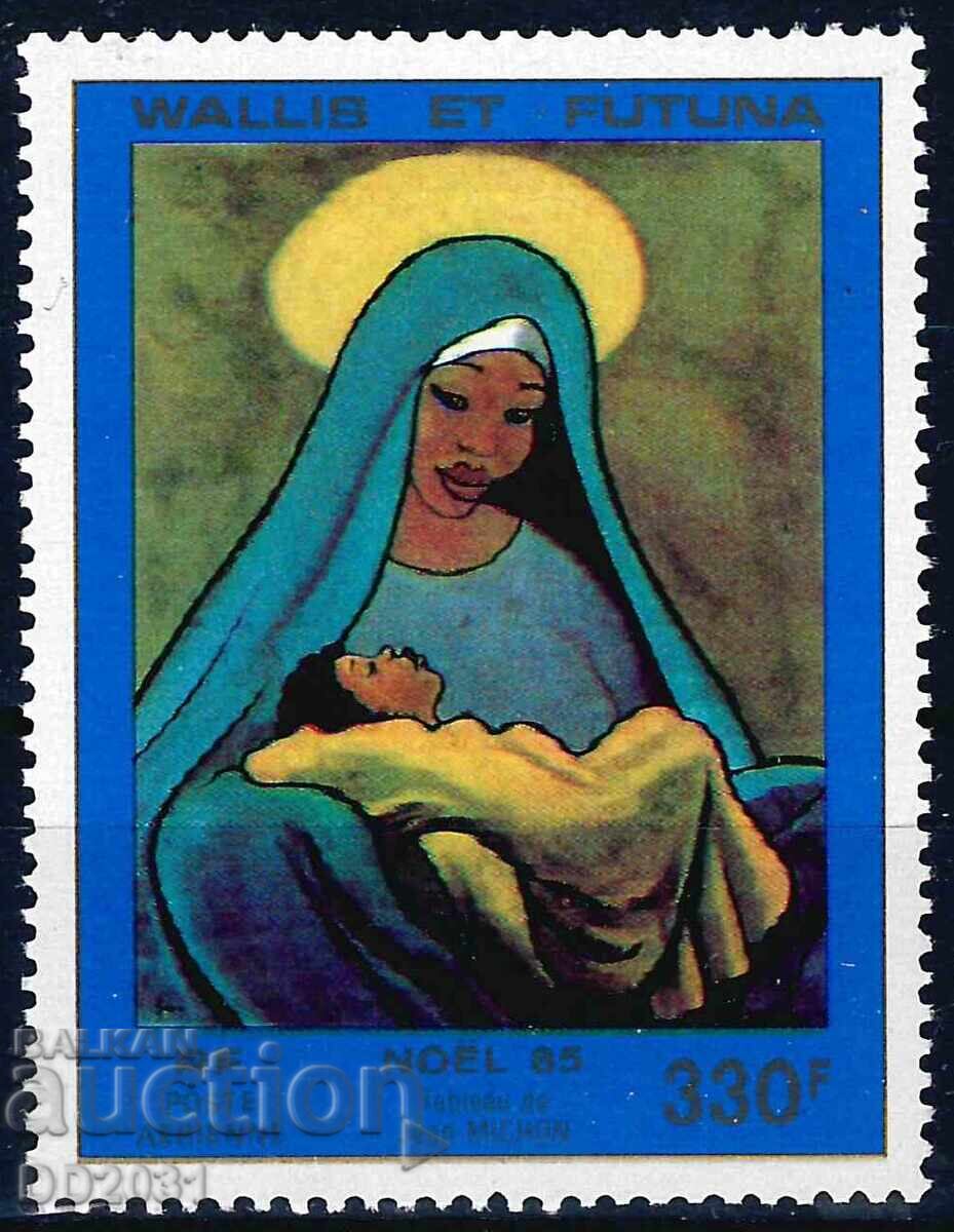 Wallis and Futuna 1985 - Christmas Art MNH Wallis and Futuna 1985 - Christmas Art MNH