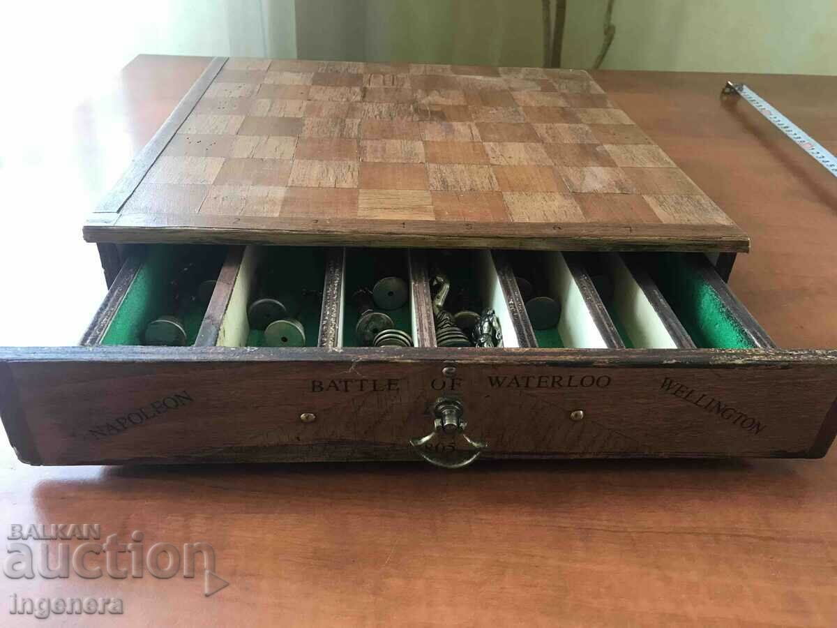 TABĂ DE ȘAH CU PIESE METALICE! - 5 TABĂ DE ȘAH CU PIESE METALICE! - 5