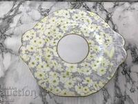 A beautiful porcelain plate with markings