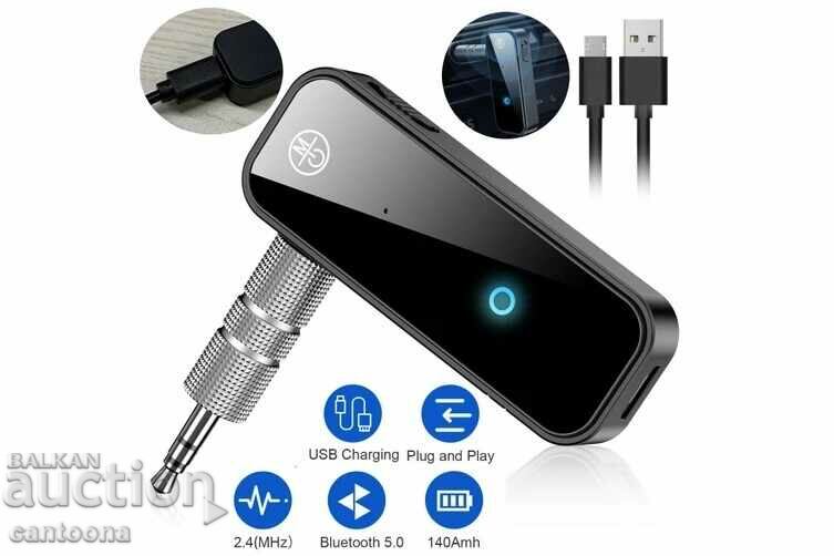 2 in 1 Wireless Bluetooth 5.0 Adapter C28 3.5mm, AUX for PC