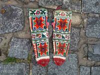 Șosete de damă de la Gorni Polog, Gostivar, secolul XIX extra rare