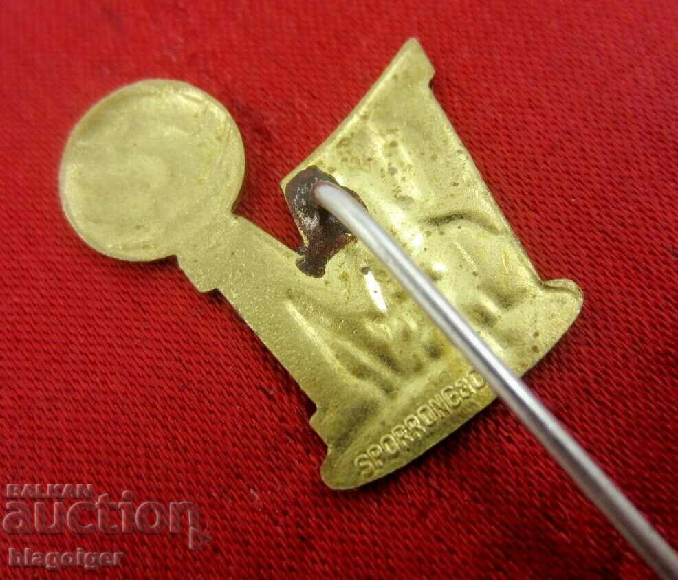 Auction Soccer Badge-Football World Cup 1958-Logo Auction Soccer Badge-Football World Cup 1958-Logo