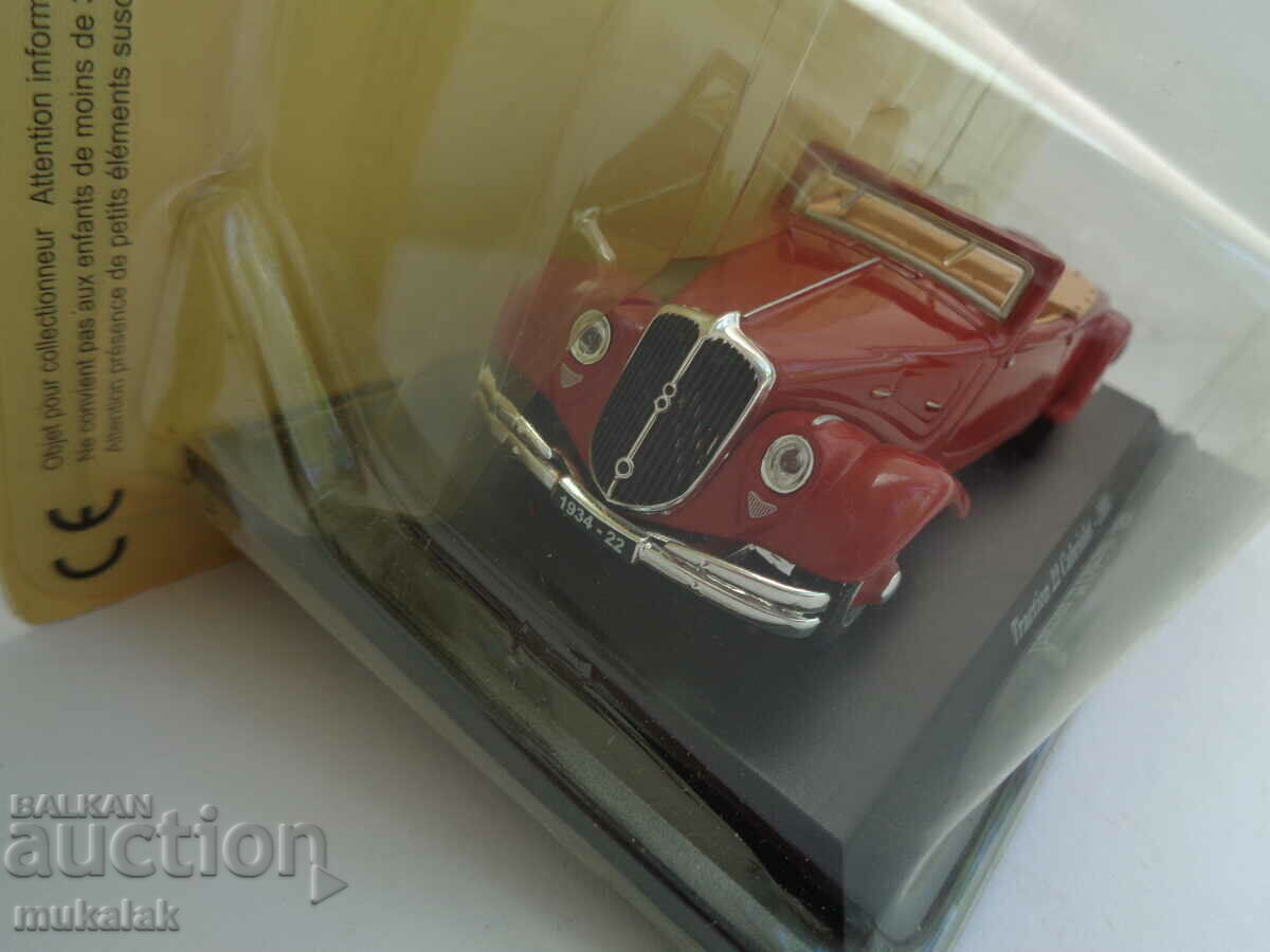 1:43 ATLAS TRACTION 22 CABRIOLET STROLLER TOY MODEL - 6 1:43 ATLAS TRACTION 22 CABRIOLET STROLLER TOY MODEL - 6