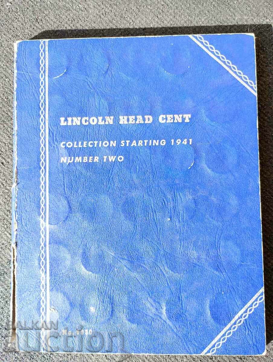 Lincoln - cent 35 coins collected over 25 years