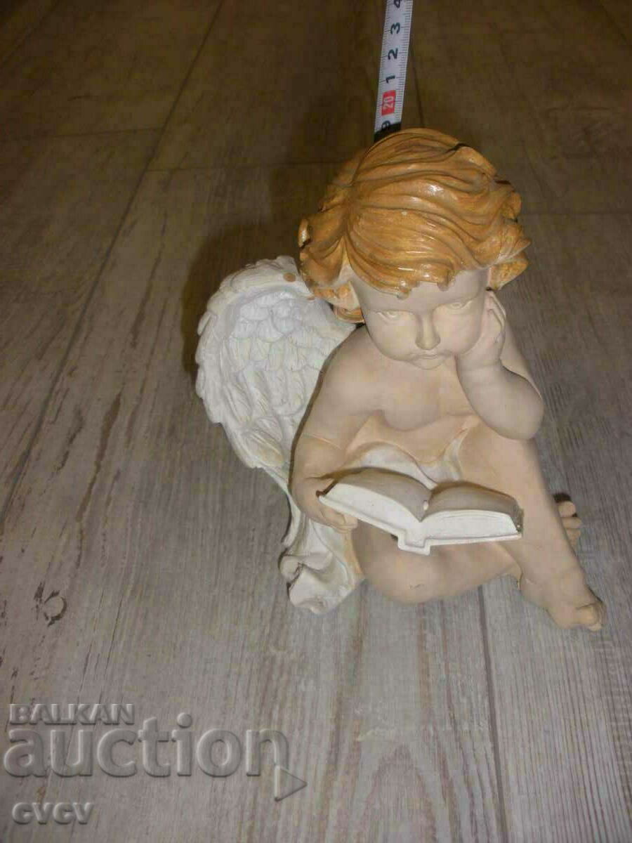 Figure - Statuette - Big Angel with a book