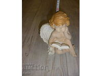 Figurină - Statuetă - Înger mare cu o carte