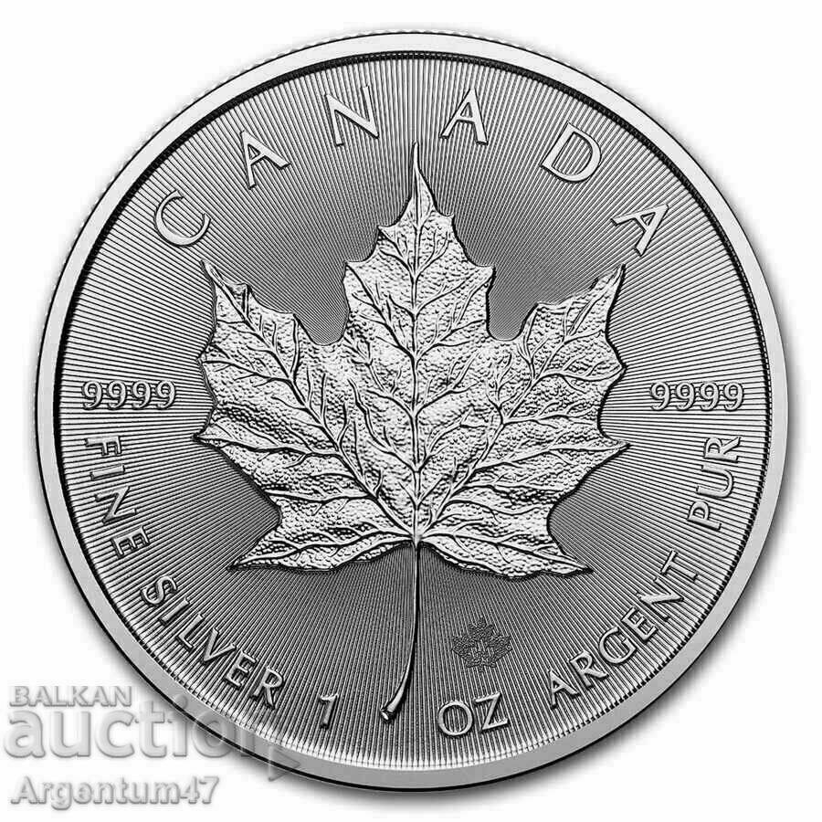 SILVER 1 OZ 2024 CANADA - MAPLE LEAF