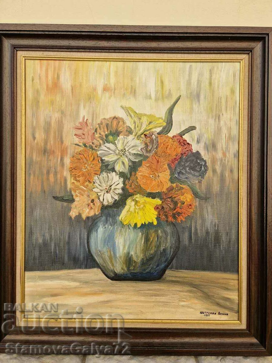 Auction Great antique Dutch oil on canvas painting Auction Great antique Dutch oil on canvas painting