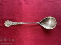 Collector's silver spoon marked and stamped 830 S