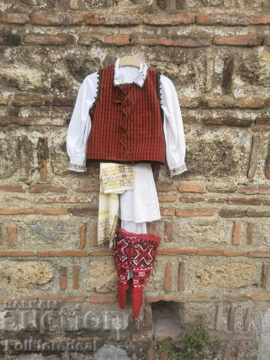 Costum bărbătesc pentru copii, Autentic, original, Skopje Blatija