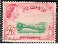GB/Swaziland-1956-QE II-Regular-Mountain View,MLH