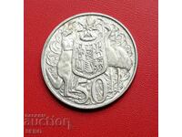 Australia-50 de cenți 1966-argint