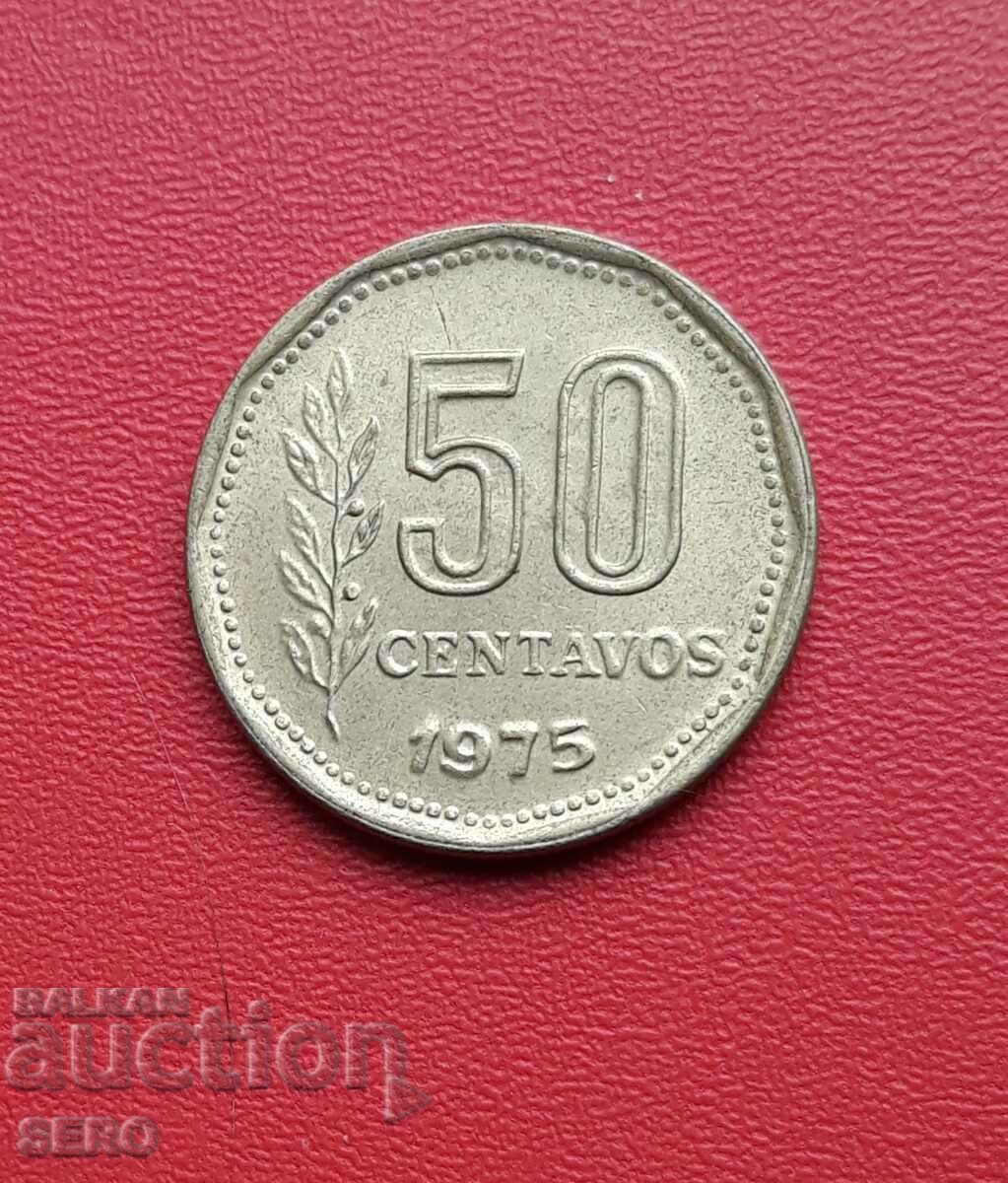 Аржентина-50 центавос 1975