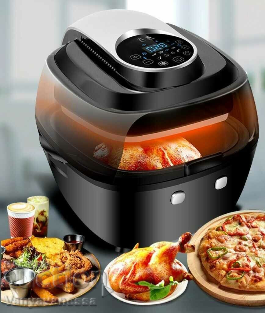 Fryer for frying without fat 6.5 l Smart Fries Air Fryer