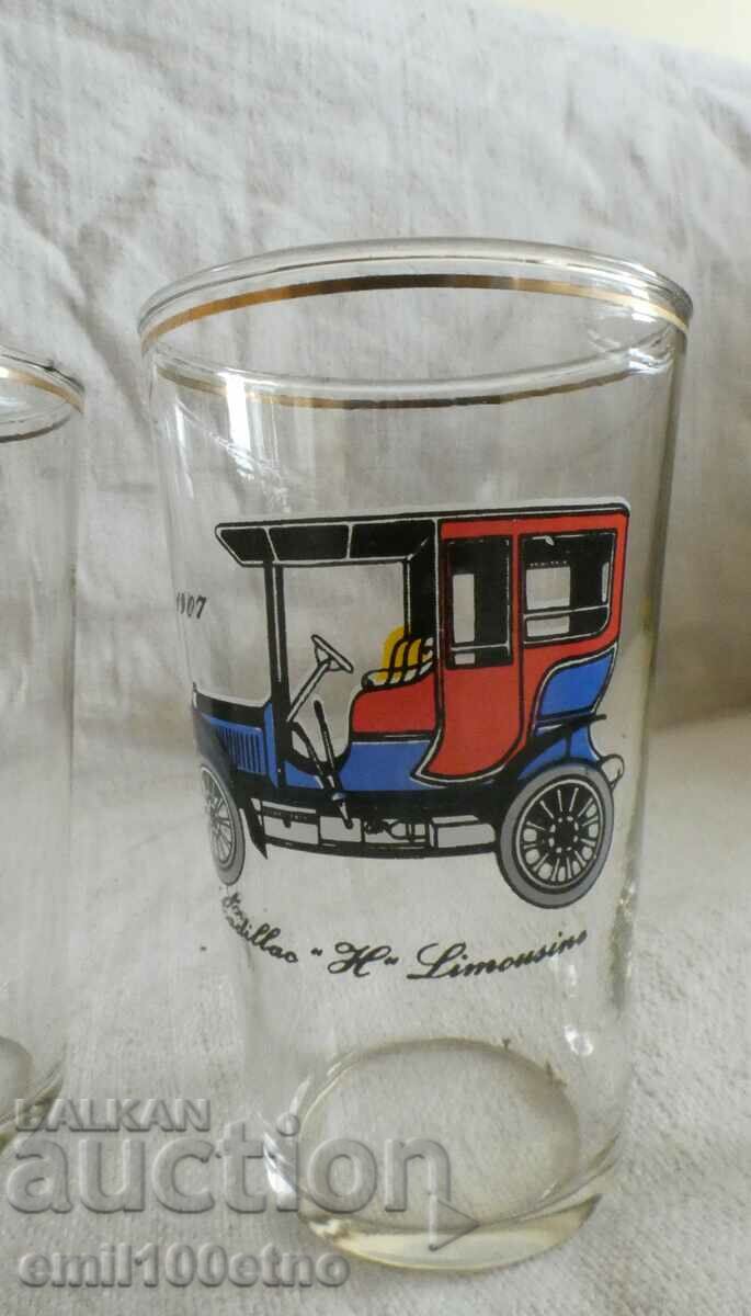 Παράδοση Σετ 6 φλιτζανιών Παλιά αυτοκίνητα Παράδοση Σετ 6 φλιτζανιών Παλιά αυτοκίνητα