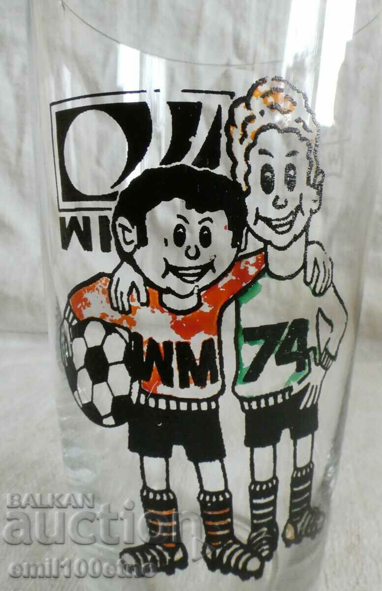 Germany 74 FIFA World Cup Cup with price 5.00 BGN | € 2.56 Germany 74 FIFA World Cup Cup with price 5.00 BGN | € 2.56