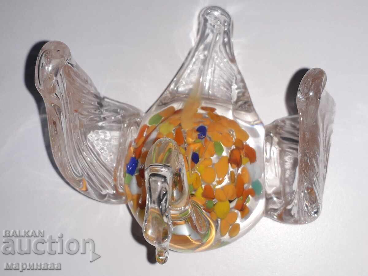 Auction  MASSIVE FIGURE. CRYSTAL. GERMANY