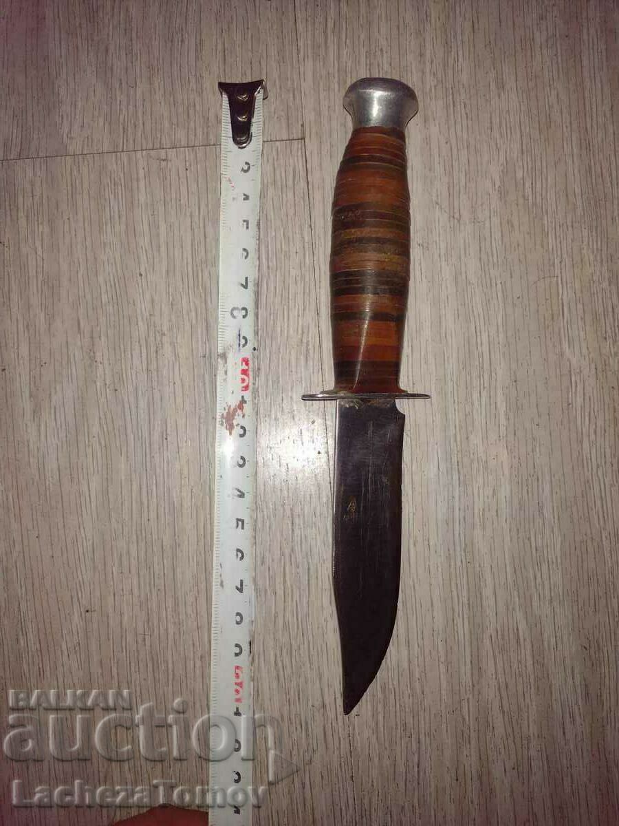 Knife blade dagger TPK Vaptsarov Plovdiv Bulgaria collectible