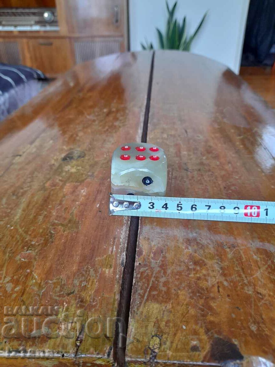 Old marble dice, die with price 47.00 BGN | € 24.03 Old marble dice, die with price 47.00 BGN | € 24.03