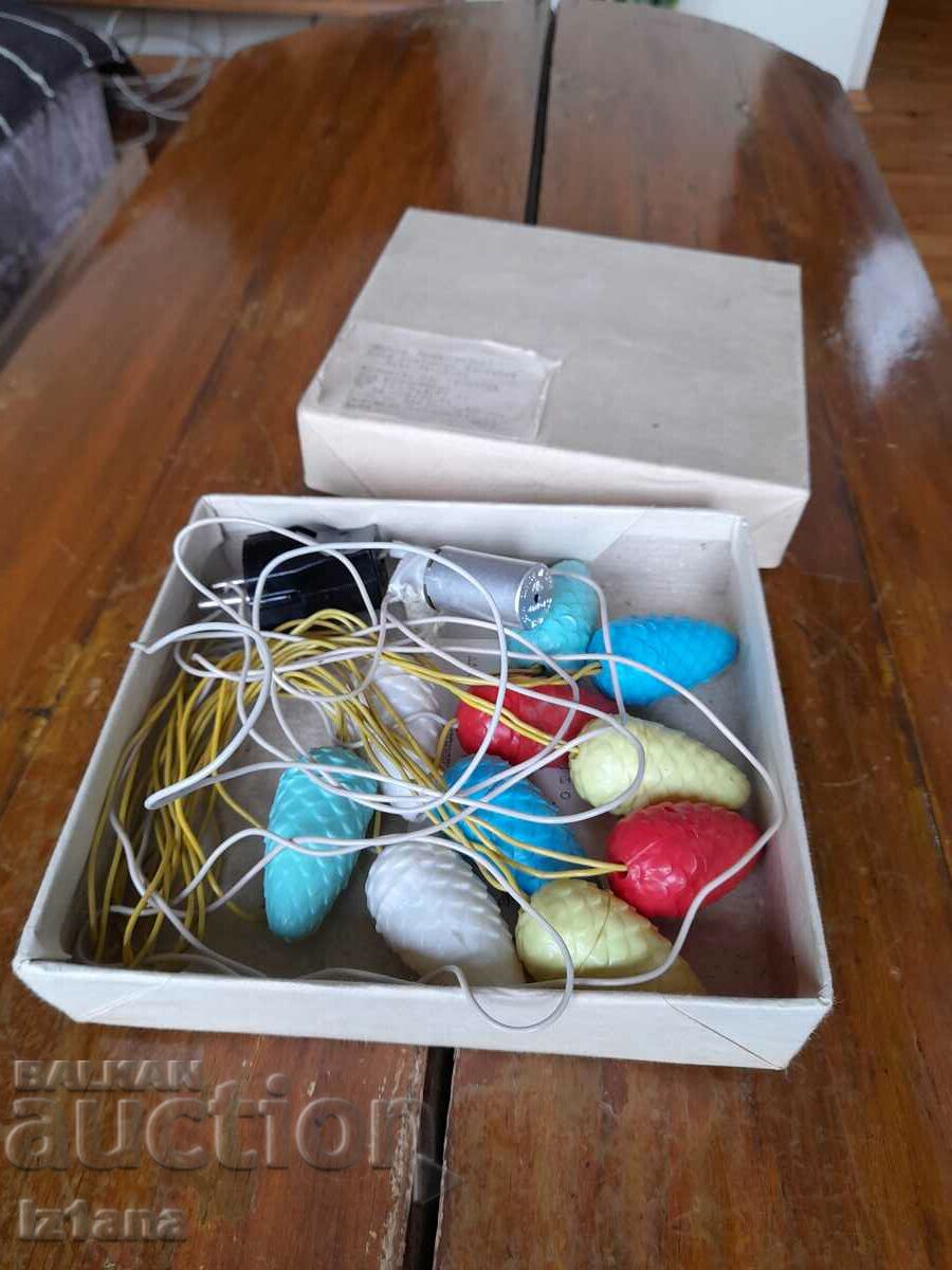 Auction  Old lamps, Christmas tree lights