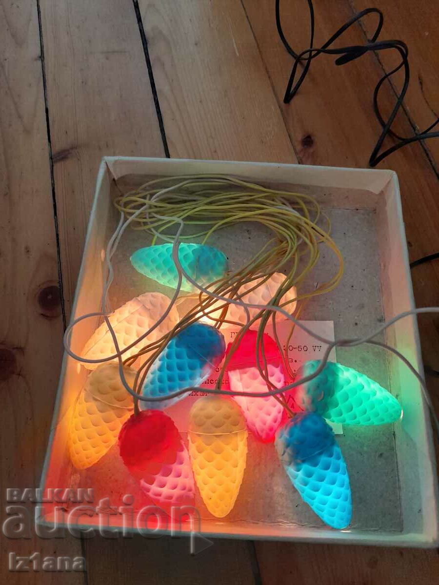 Old lamps, Christmas tree lights - 7