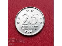Netherlands Antilles-25 cents 1971