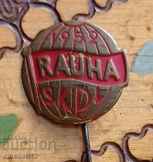 Delivery of A rare sign. SKDL RAUHA 1952 Delivery of A rare sign. SKDL RAUHA 1952