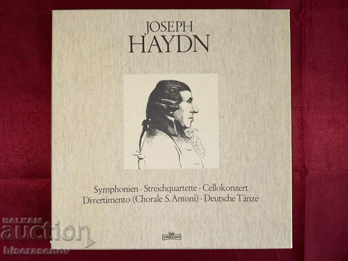 Стари грамофонни плочи,колекционерски класьори-JOSEPH HAYDN