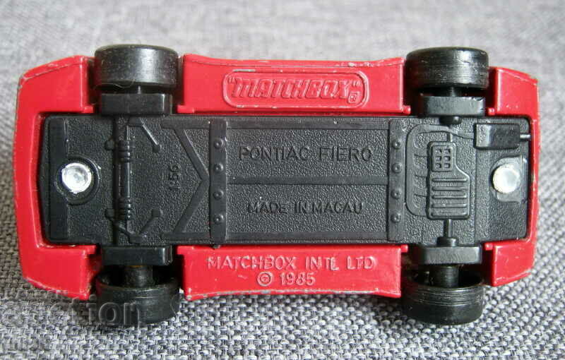 Licitație 1985 Cutie de chibrituri Macau Pontiac Fiero Cutie de chibrituri Licitație 1985 Cutie de chibrituri Macau Pontiac Fiero Cutie de chibrituri