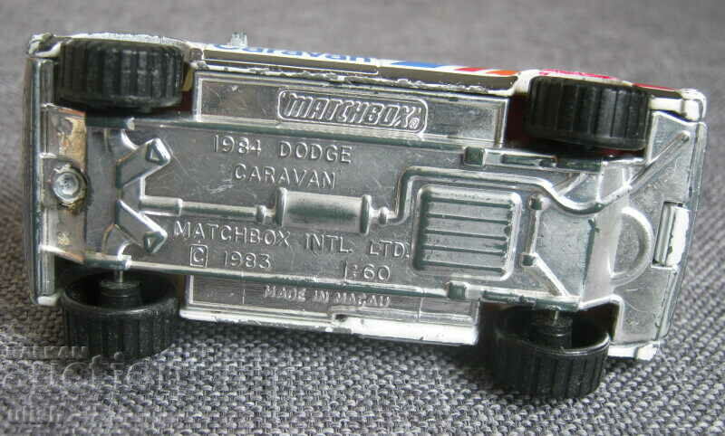 Delivery of 1984 Matchbox Macau Dodge Caravan Matchbox