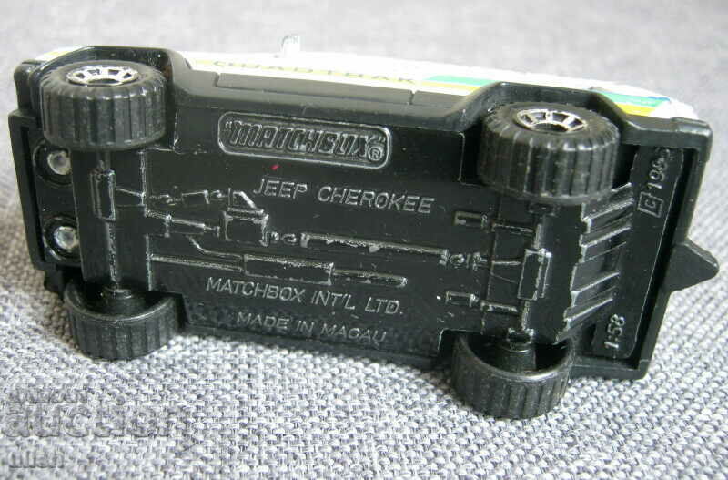 Auction 1986 Matchbox Macau Jeep Cherokee Matchbox Auction 1986 Matchbox Macau Jeep Cherokee Matchbox