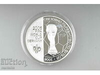 2003 World Cup Football 5 Left Silver Coin BZC