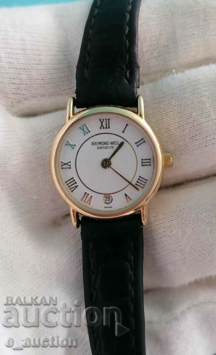 Επιχρυσωμένο γυναικείο ρολόι Raymond Weil
