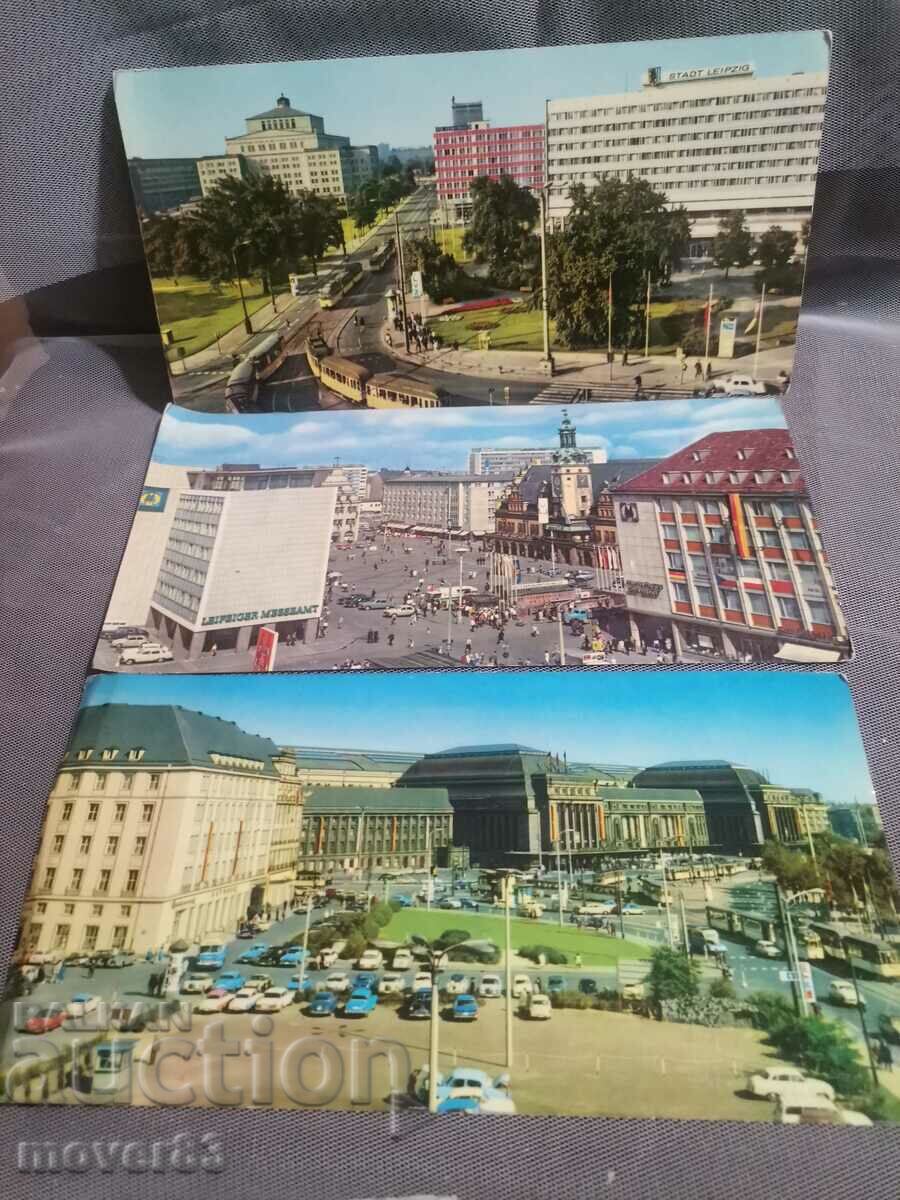Пощенски картички. Германия. Лайпциг
