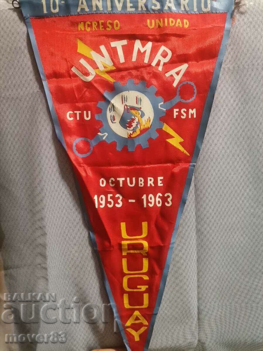 Flag. Cards. Uruguay. 1963 year with price 0.49 BGN | € 0.25 Flag. Cards. Uruguay. 1963 year with price 0.49 BGN | € 0.25